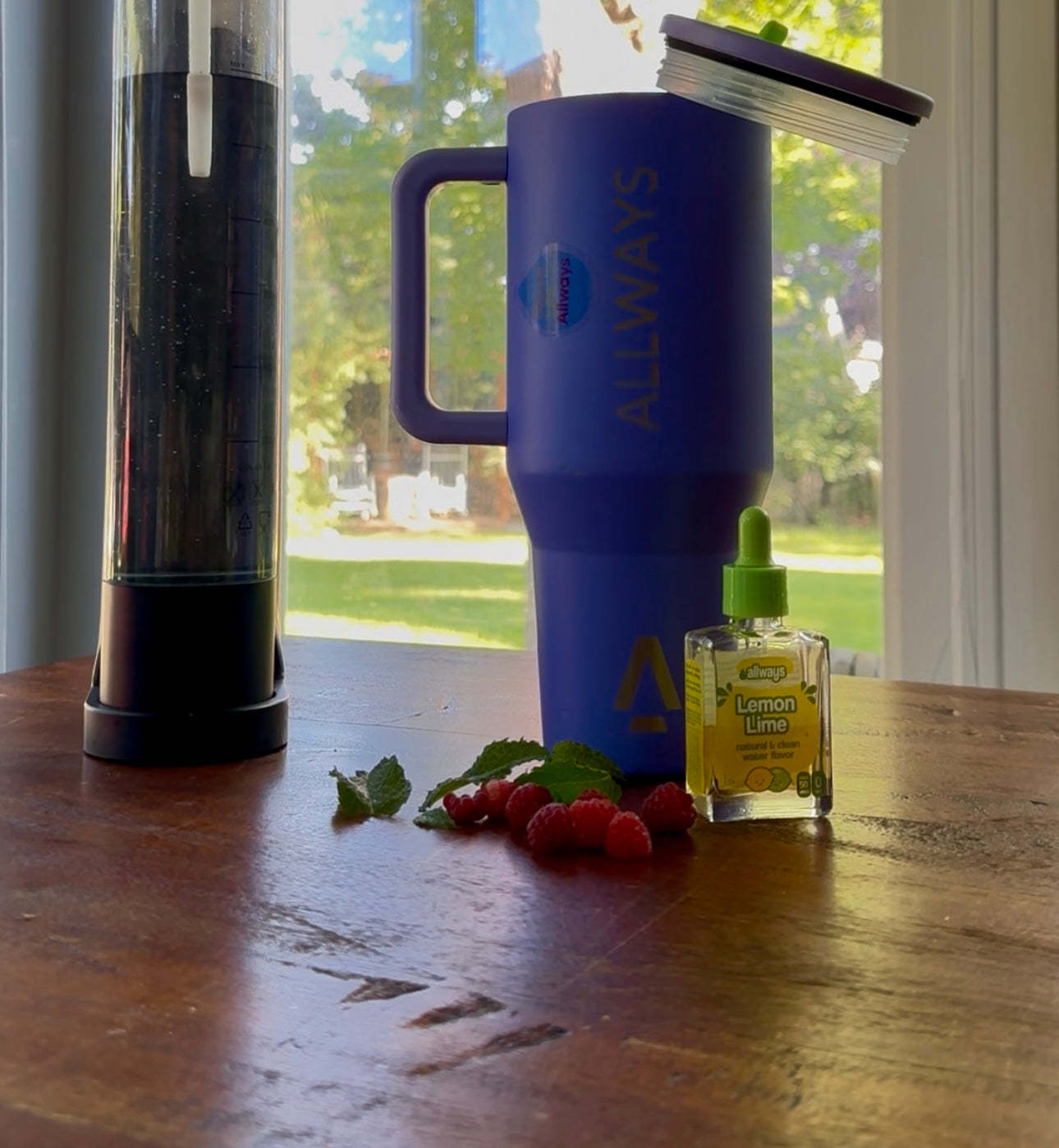 Raspberry Lemon Lime Water of the Day