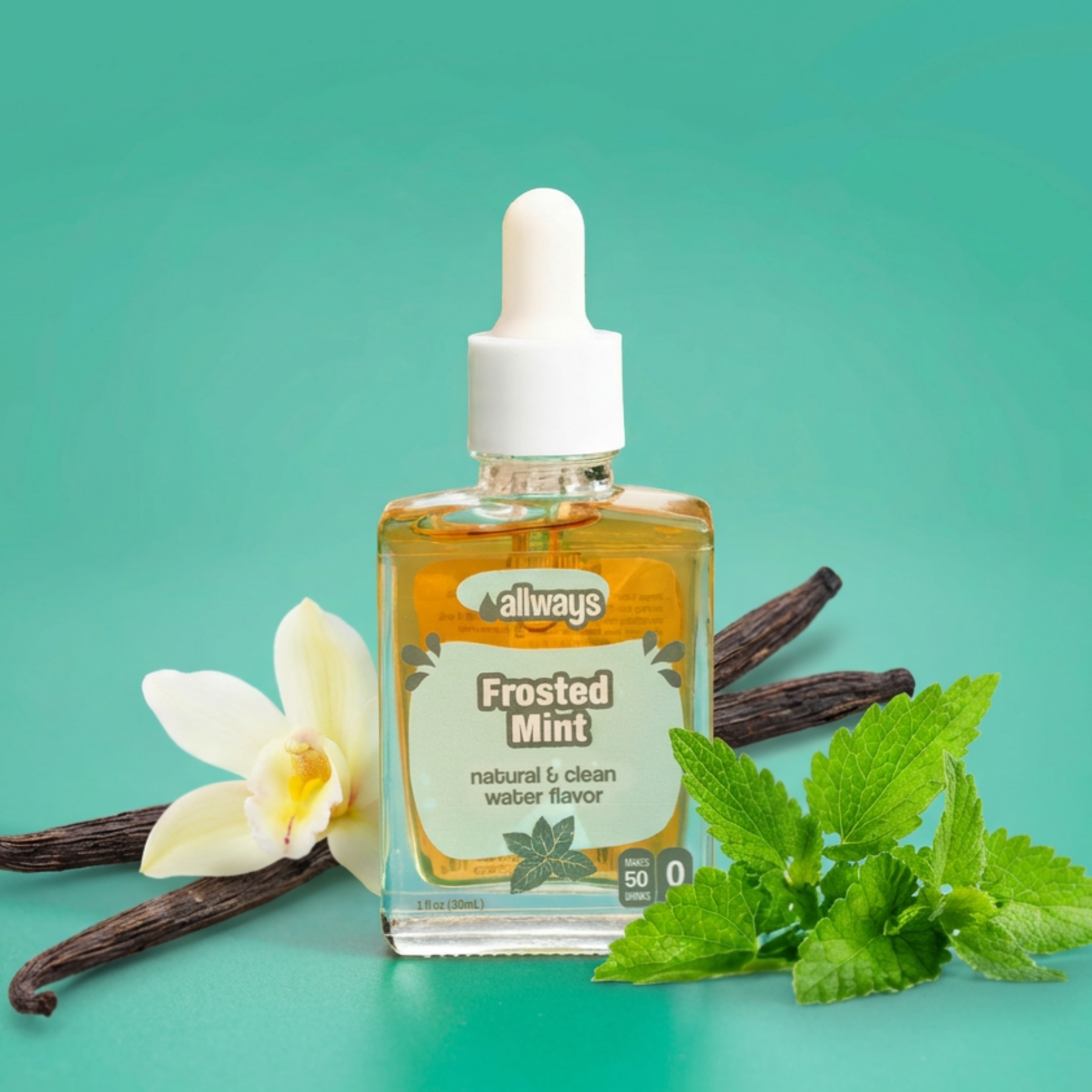 Frosted Mint Drops