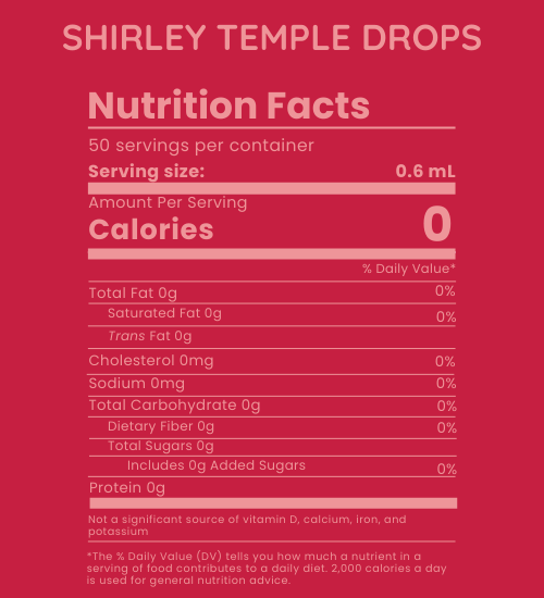 Shirley Temple Drops