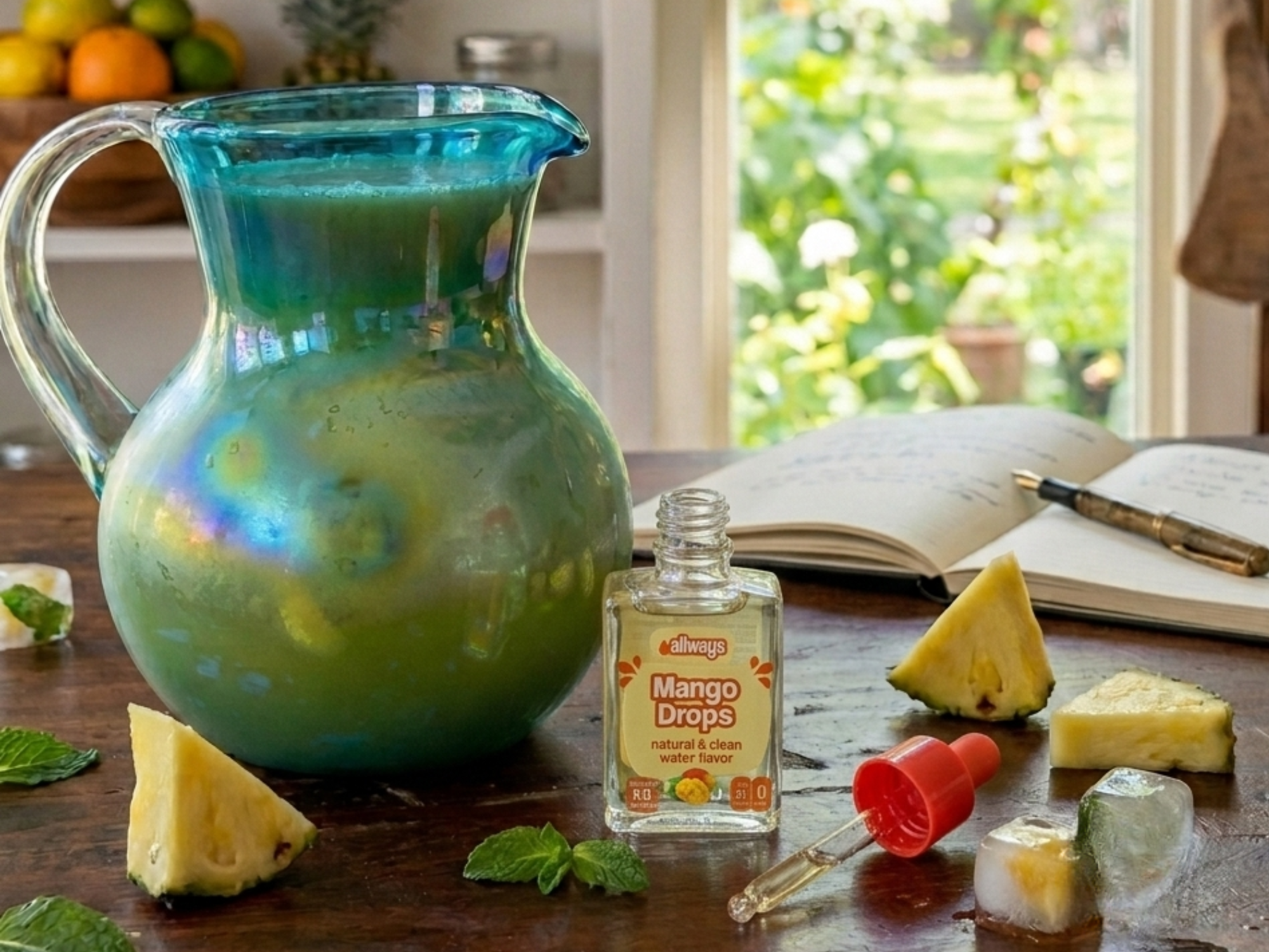 Creamy Mango Pineapple Lemonade