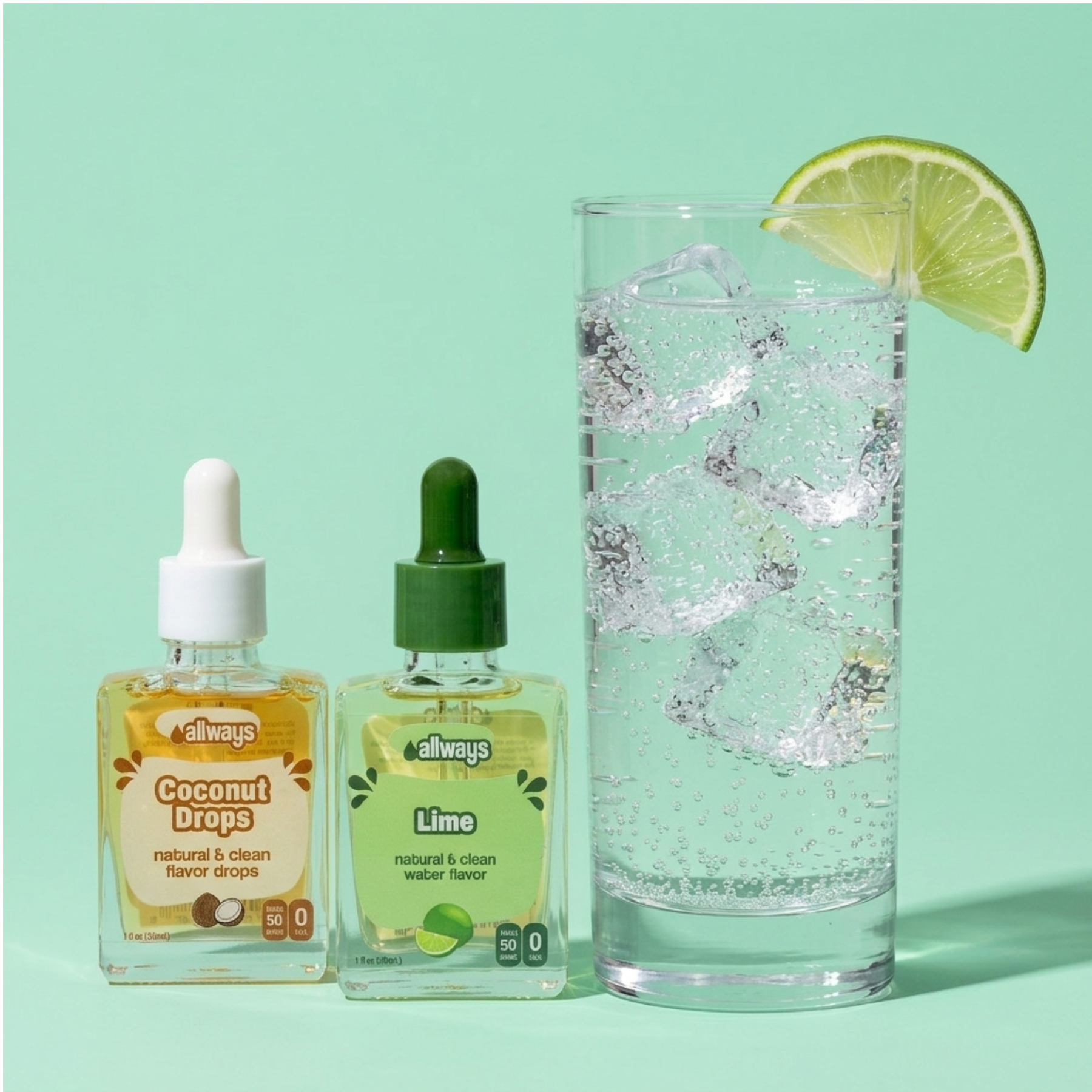 Coconut Lime Sparkler