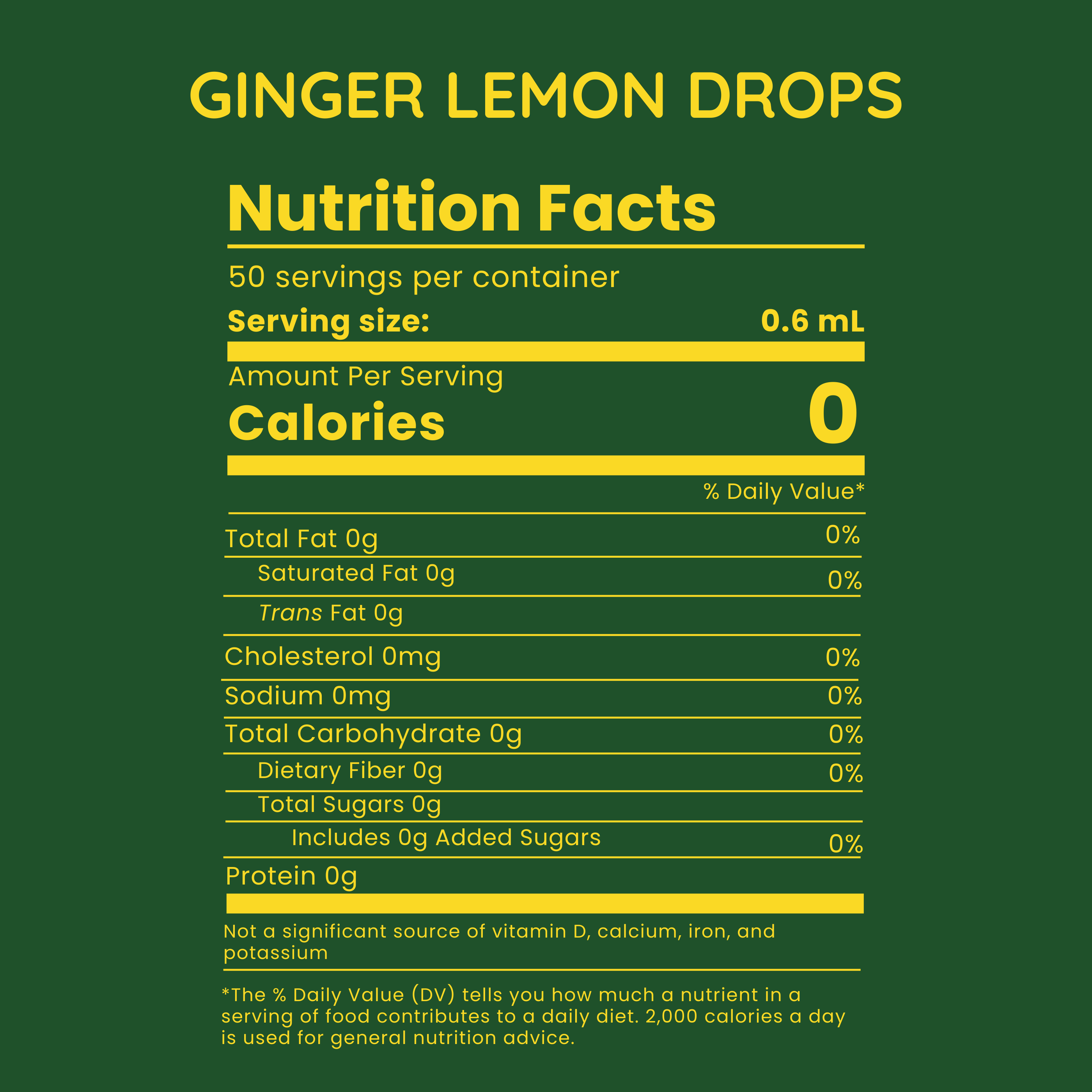 Ginger Lemon Drops