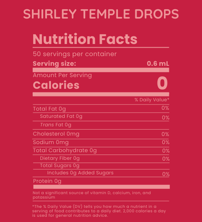 Shirley Temple Drops