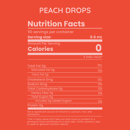 Peach Drops