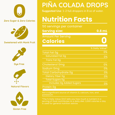 Piña Colada Drops