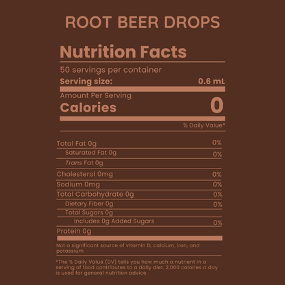 Root Beer Drops